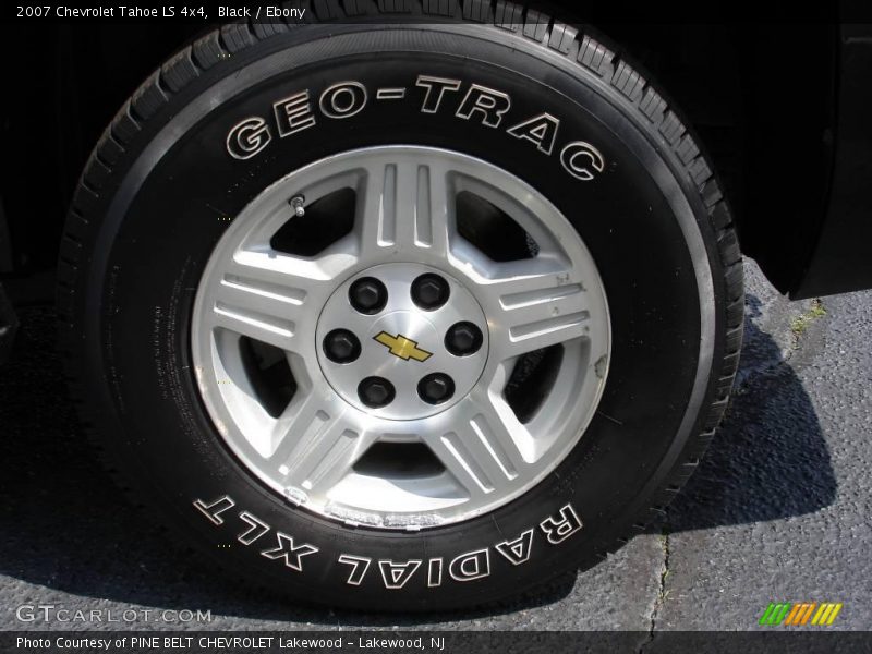 Black / Ebony 2007 Chevrolet Tahoe LS 4x4