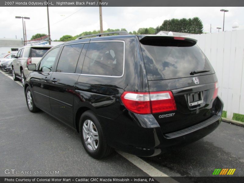 Nighthawk Black Pearl / Ivory 2007 Honda Odyssey EX-L