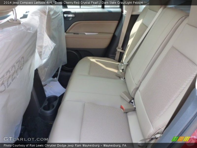 Deep Cherry Red Crystal Pearl / Dark Slate Gray/Light Pebble 2014 Jeep Compass Latitude 4x4