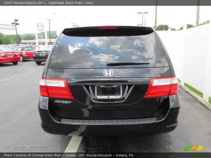 Nighthawk Black Pearl / Ivory 2007 Honda Odyssey EX-L