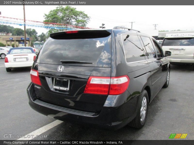 Nighthawk Black Pearl / Ivory 2007 Honda Odyssey EX-L