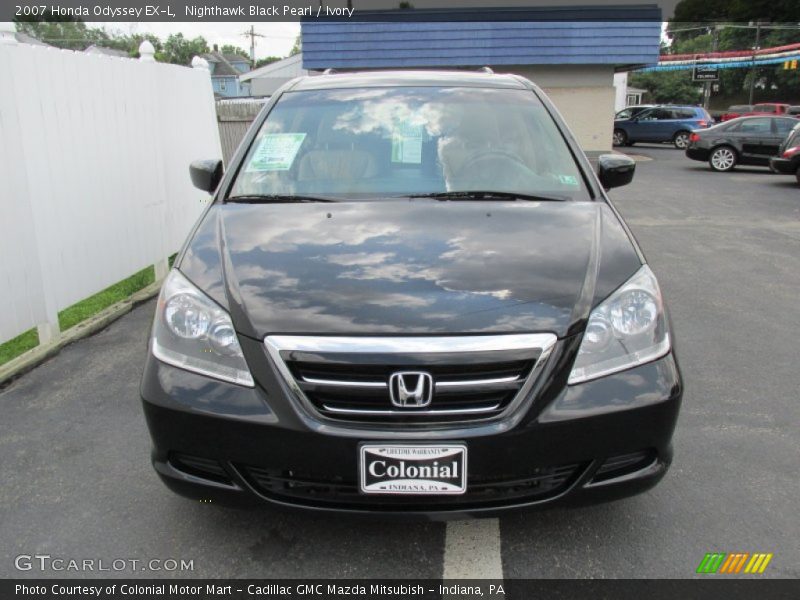 Nighthawk Black Pearl / Ivory 2007 Honda Odyssey EX-L
