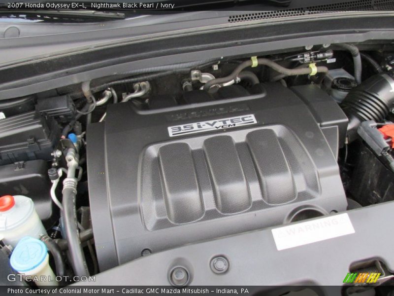 Nighthawk Black Pearl / Ivory 2007 Honda Odyssey EX-L