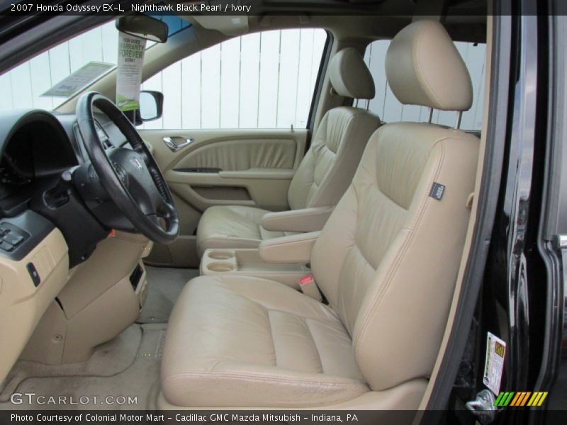Nighthawk Black Pearl / Ivory 2007 Honda Odyssey EX-L