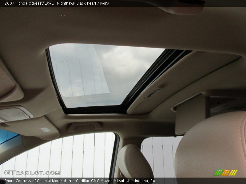 Nighthawk Black Pearl / Ivory 2007 Honda Odyssey EX-L