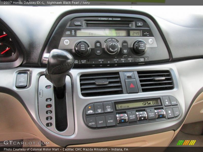 Nighthawk Black Pearl / Ivory 2007 Honda Odyssey EX-L