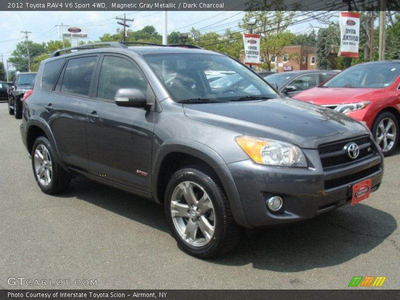 Magnetic Gray Metallic / Dark Charcoal 2012 Toyota RAV4 V6 Sport 4WD