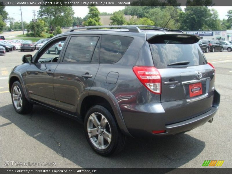 Magnetic Gray Metallic / Dark Charcoal 2012 Toyota RAV4 V6 Sport 4WD