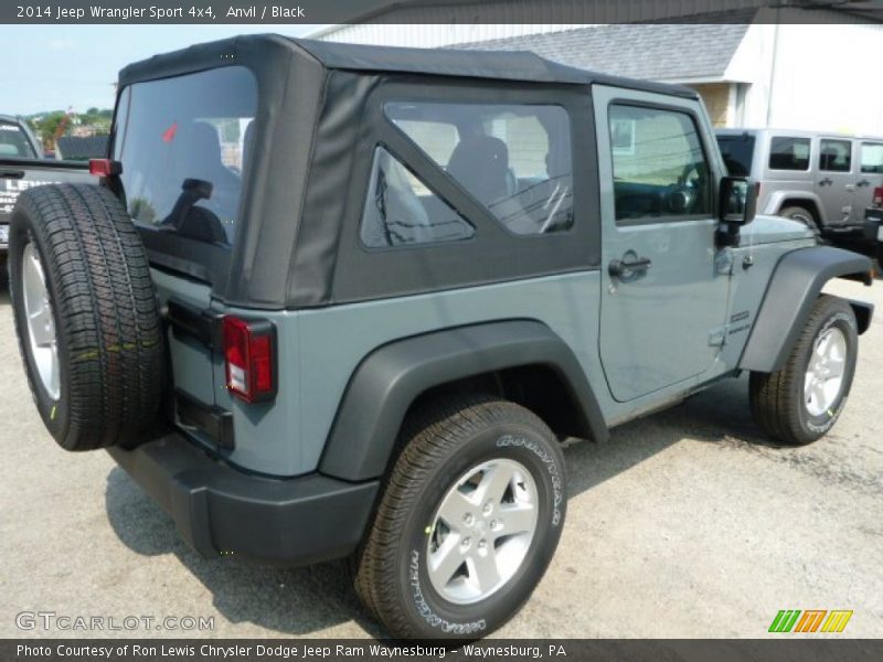 Anvil / Black 2014 Jeep Wrangler Sport 4x4