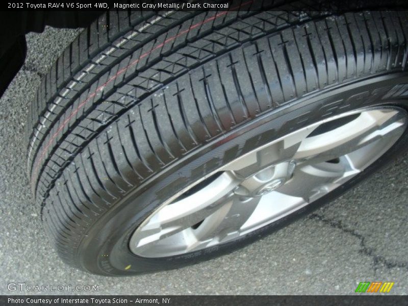 Magnetic Gray Metallic / Dark Charcoal 2012 Toyota RAV4 V6 Sport 4WD