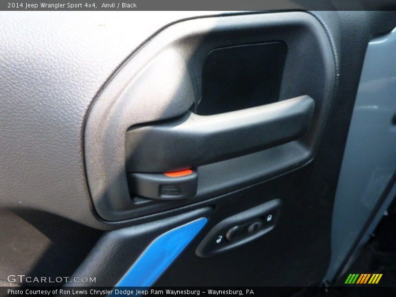 Anvil / Black 2014 Jeep Wrangler Sport 4x4