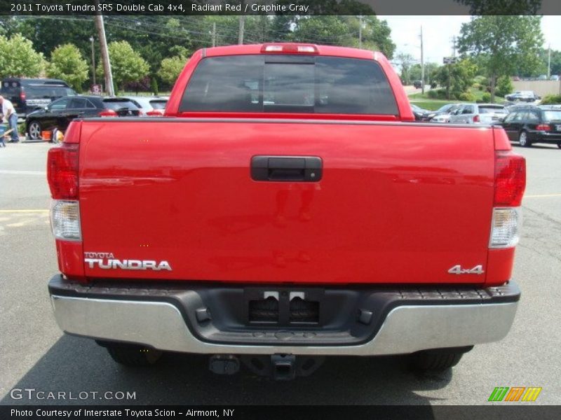 Radiant Red / Graphite Gray 2011 Toyota Tundra SR5 Double Cab 4x4
