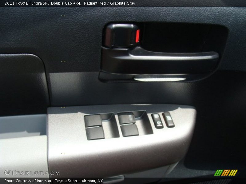 Radiant Red / Graphite Gray 2011 Toyota Tundra SR5 Double Cab 4x4