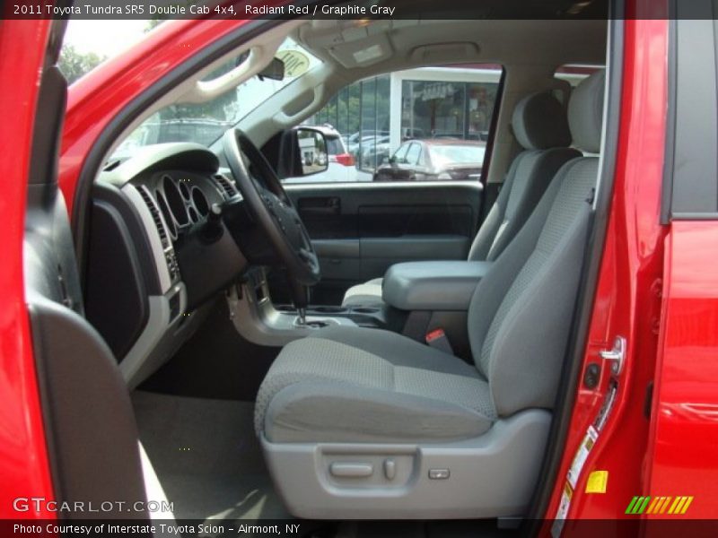  2011 Tundra SR5 Double Cab 4x4 Graphite Gray Interior