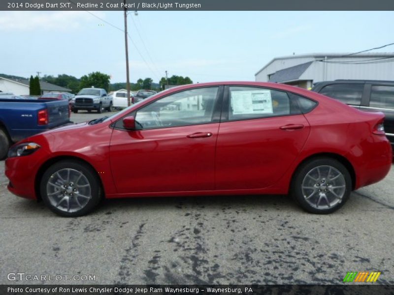Redline 2 Coat Pearl / Black/Light Tungsten 2014 Dodge Dart SXT