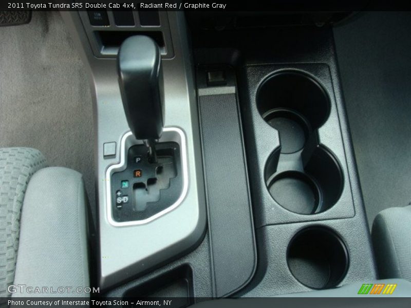 Radiant Red / Graphite Gray 2011 Toyota Tundra SR5 Double Cab 4x4