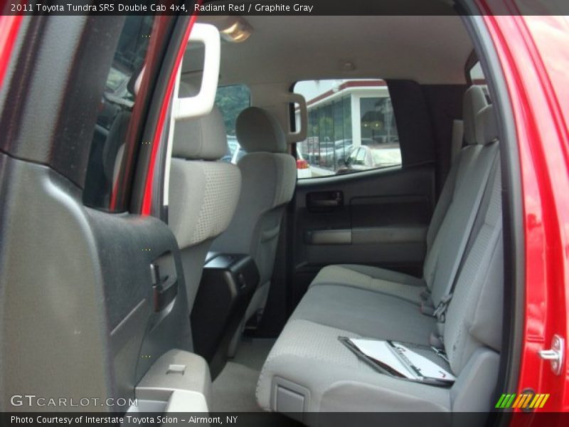 Radiant Red / Graphite Gray 2011 Toyota Tundra SR5 Double Cab 4x4