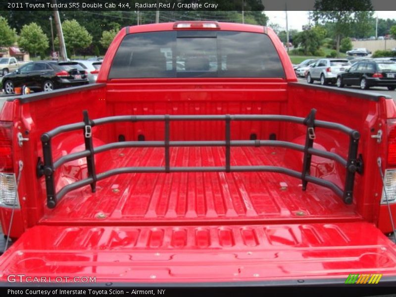 Radiant Red / Graphite Gray 2011 Toyota Tundra SR5 Double Cab 4x4