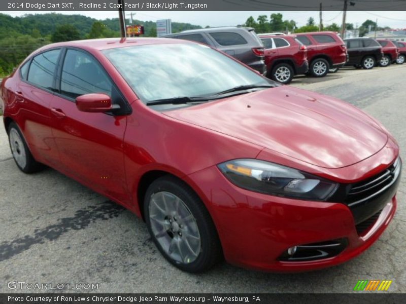 Redline 2 Coat Pearl / Black/Light Tungsten 2014 Dodge Dart SXT