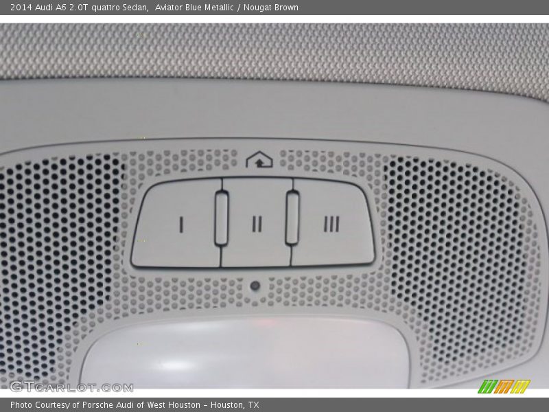 Aviator Blue Metallic / Nougat Brown 2014 Audi A6 2.0T quattro Sedan