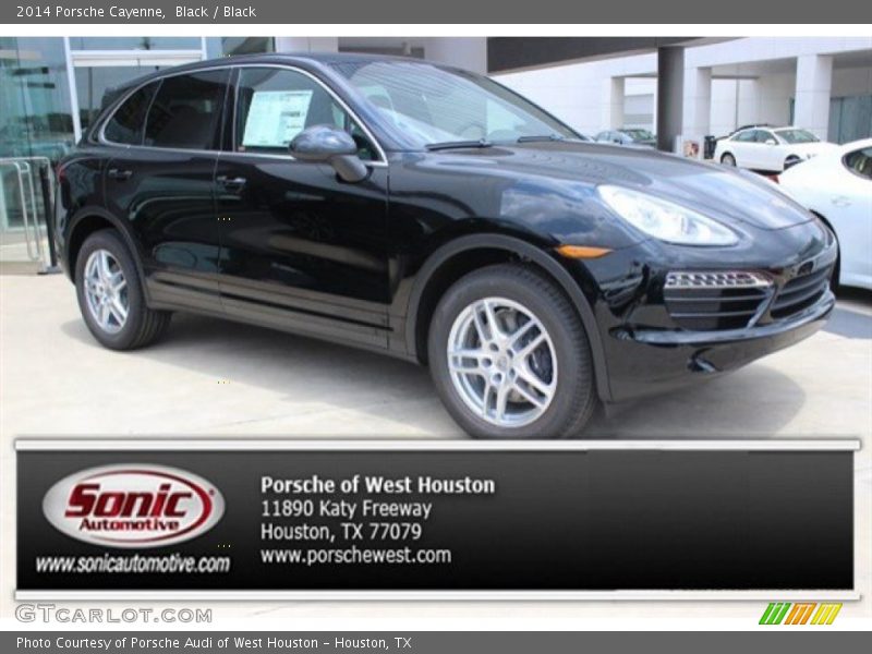 Black / Black 2014 Porsche Cayenne