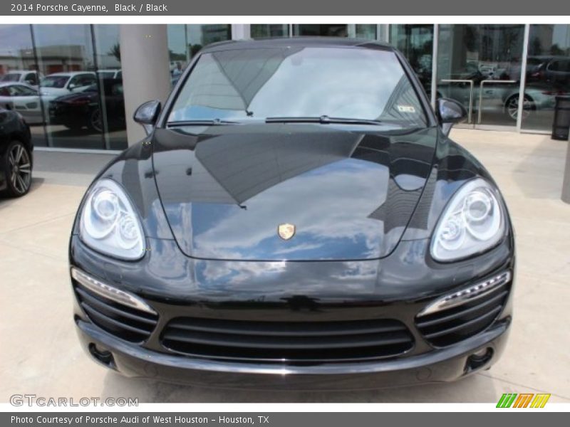Black / Black 2014 Porsche Cayenne