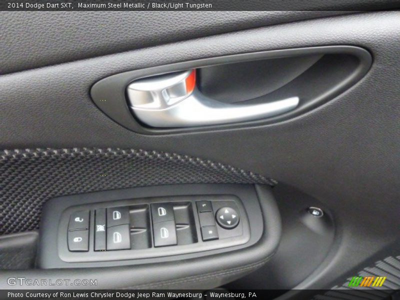 Maximum Steel Metallic / Black/Light Tungsten 2014 Dodge Dart SXT