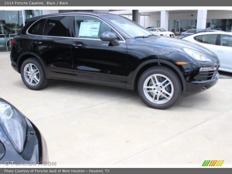 Black / Black 2014 Porsche Cayenne
