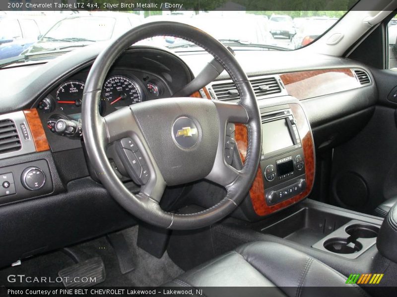 Silver Birch Metallic / Ebony 2007 Chevrolet Tahoe LTZ 4x4