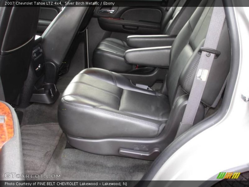 Silver Birch Metallic / Ebony 2007 Chevrolet Tahoe LTZ 4x4