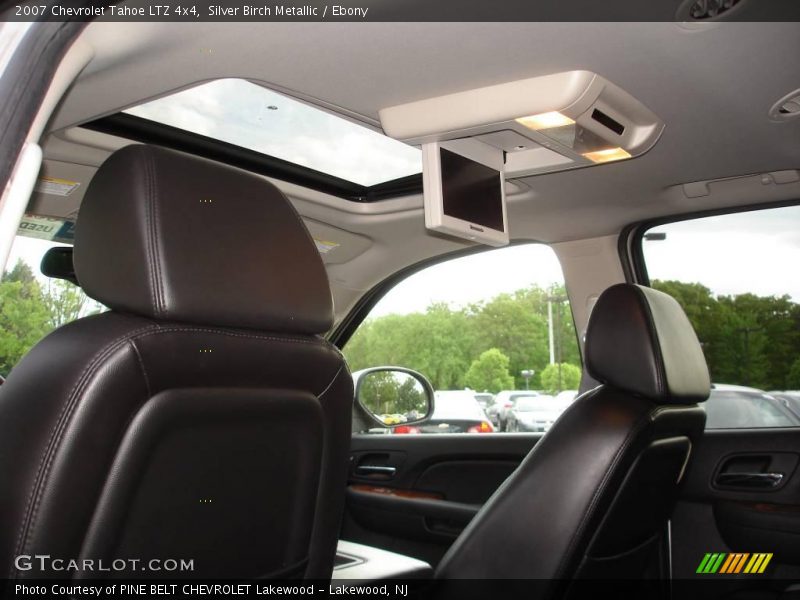 Silver Birch Metallic / Ebony 2007 Chevrolet Tahoe LTZ 4x4
