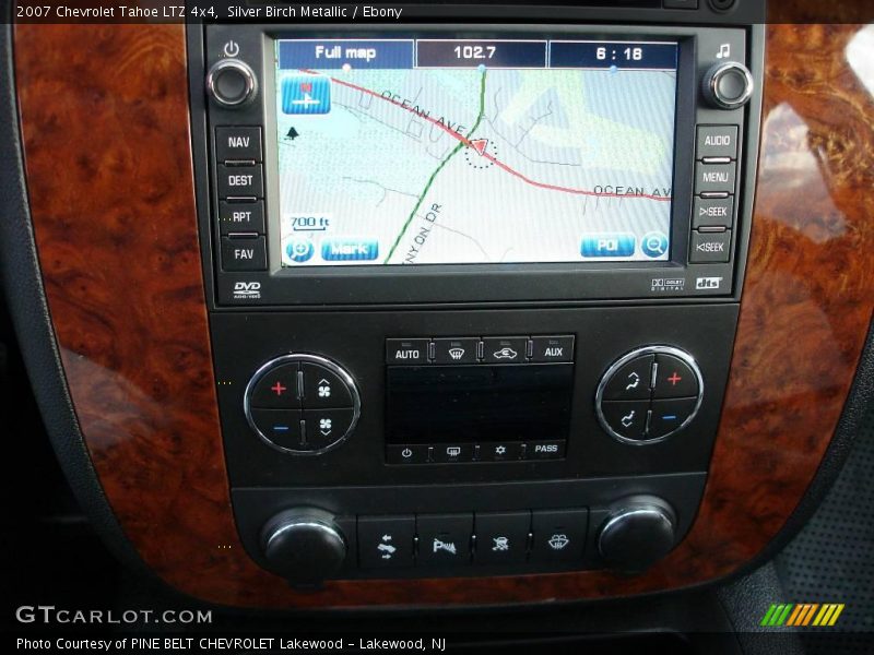 Silver Birch Metallic / Ebony 2007 Chevrolet Tahoe LTZ 4x4