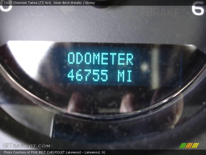 Silver Birch Metallic / Ebony 2007 Chevrolet Tahoe LTZ 4x4