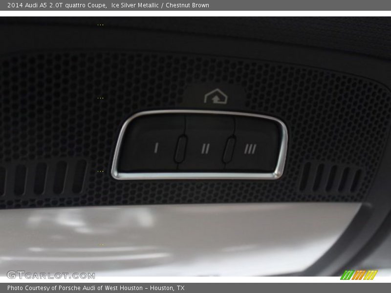 Ice Silver Metallic / Chestnut Brown 2014 Audi A5 2.0T quattro Coupe