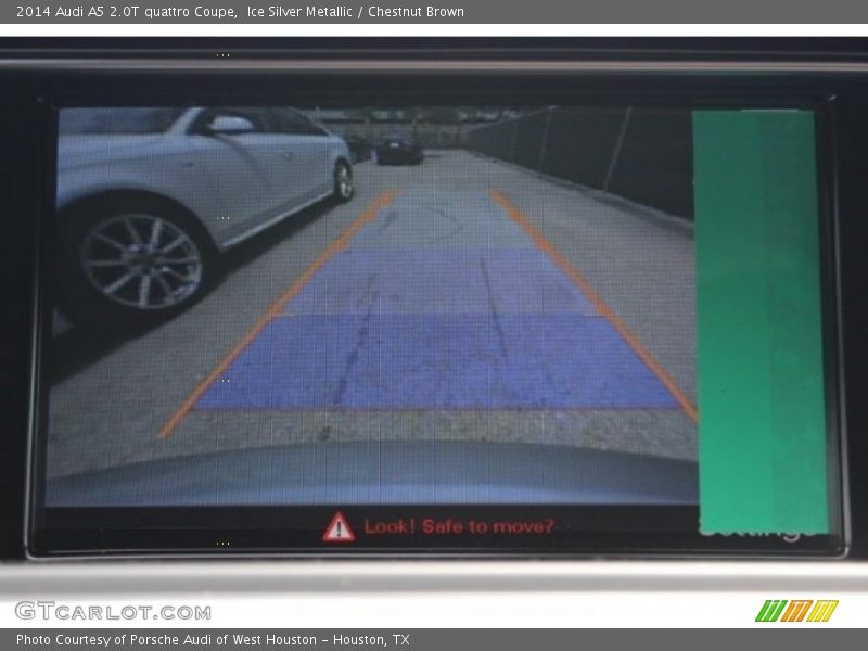 Ice Silver Metallic / Chestnut Brown 2014 Audi A5 2.0T quattro Coupe