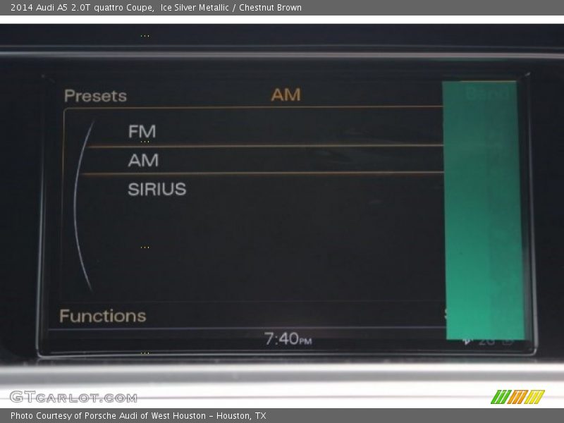 Ice Silver Metallic / Chestnut Brown 2014 Audi A5 2.0T quattro Coupe