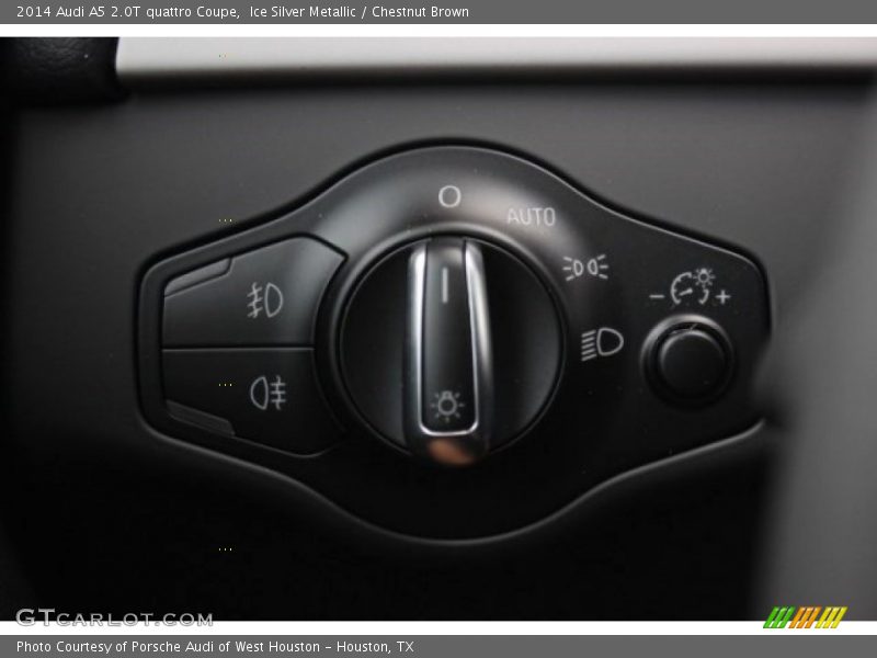 Ice Silver Metallic / Chestnut Brown 2014 Audi A5 2.0T quattro Coupe