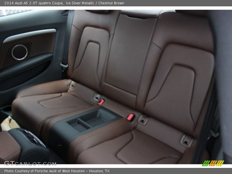 Ice Silver Metallic / Chestnut Brown 2014 Audi A5 2.0T quattro Coupe