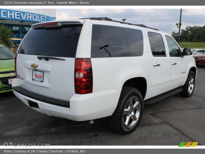 Summit White / Ebony 2014 Chevrolet Suburban LT 4x4