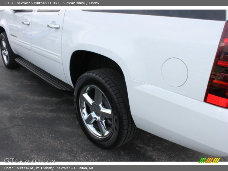Summit White / Ebony 2014 Chevrolet Suburban LT 4x4