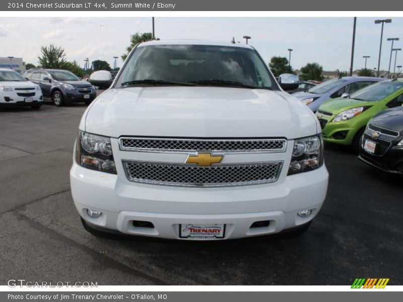 Summit White / Ebony 2014 Chevrolet Suburban LT 4x4