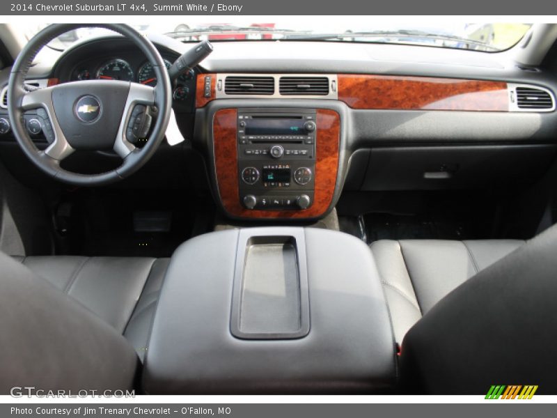 Summit White / Ebony 2014 Chevrolet Suburban LT 4x4