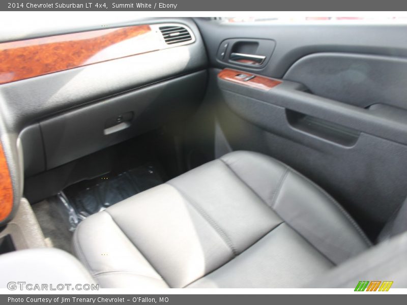 Summit White / Ebony 2014 Chevrolet Suburban LT 4x4