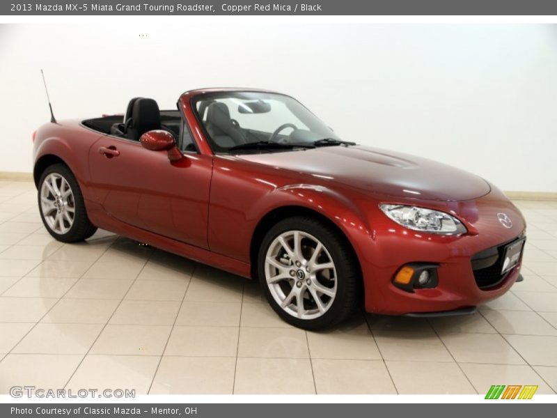 Copper Red Mica / Black 2013 Mazda MX-5 Miata Grand Touring Roadster