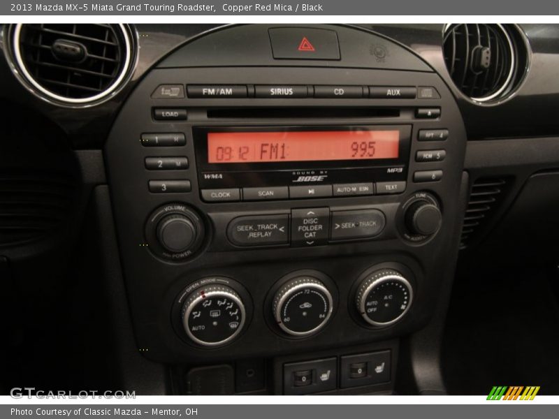 Controls of 2013 MX-5 Miata Grand Touring Roadster