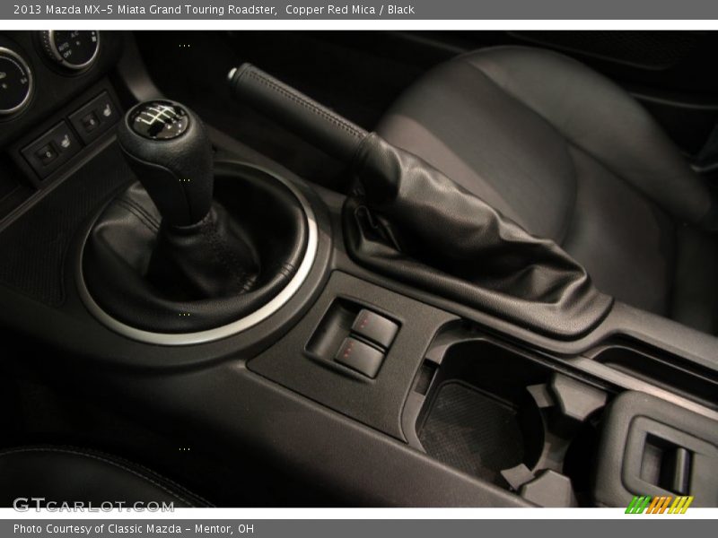Copper Red Mica / Black 2013 Mazda MX-5 Miata Grand Touring Roadster