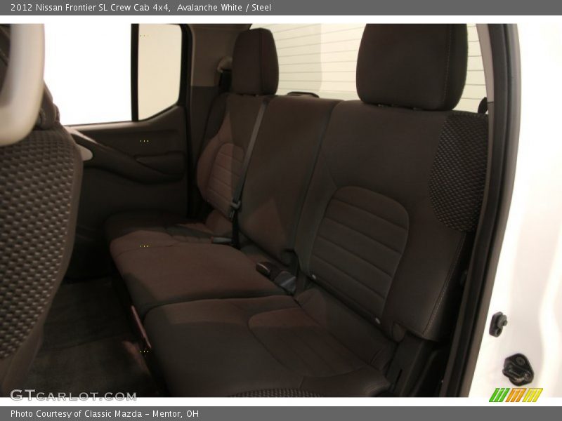 Avalanche White / Steel 2012 Nissan Frontier SL Crew Cab 4x4