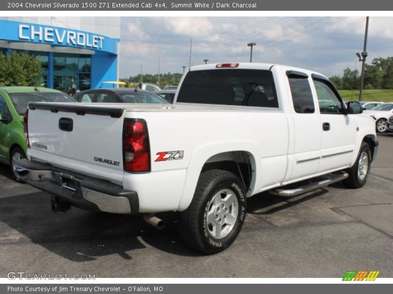 Summit White / Dark Charcoal 2004 Chevrolet Silverado 1500 Z71 Extended Cab 4x4