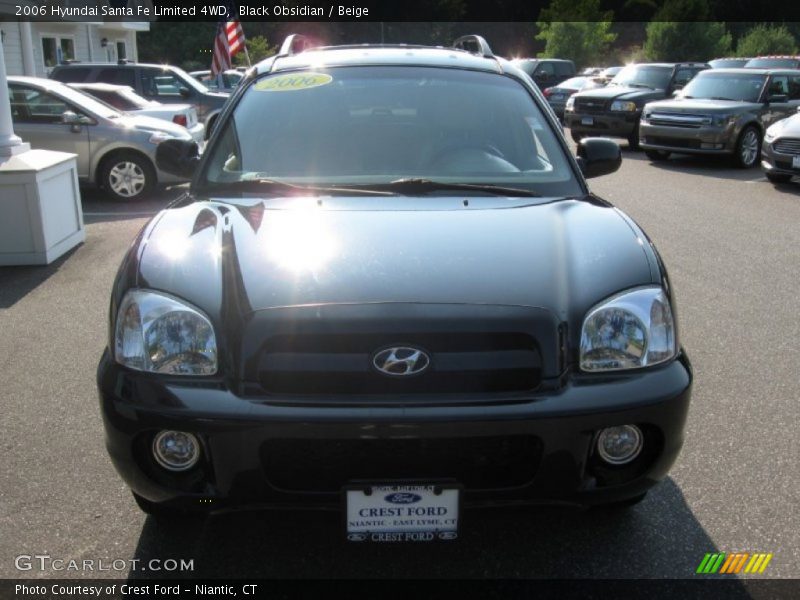 Black Obsidian / Beige 2006 Hyundai Santa Fe Limited 4WD