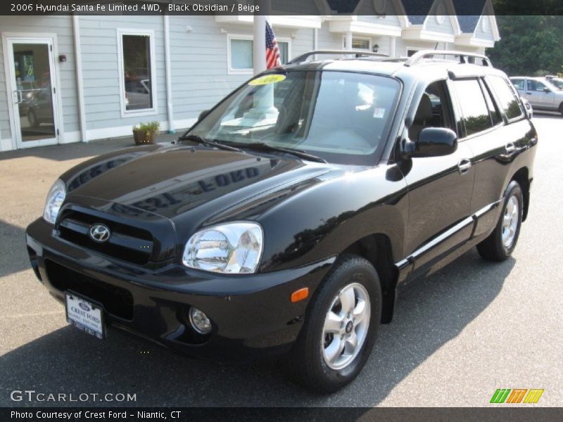 Black Obsidian / Beige 2006 Hyundai Santa Fe Limited 4WD